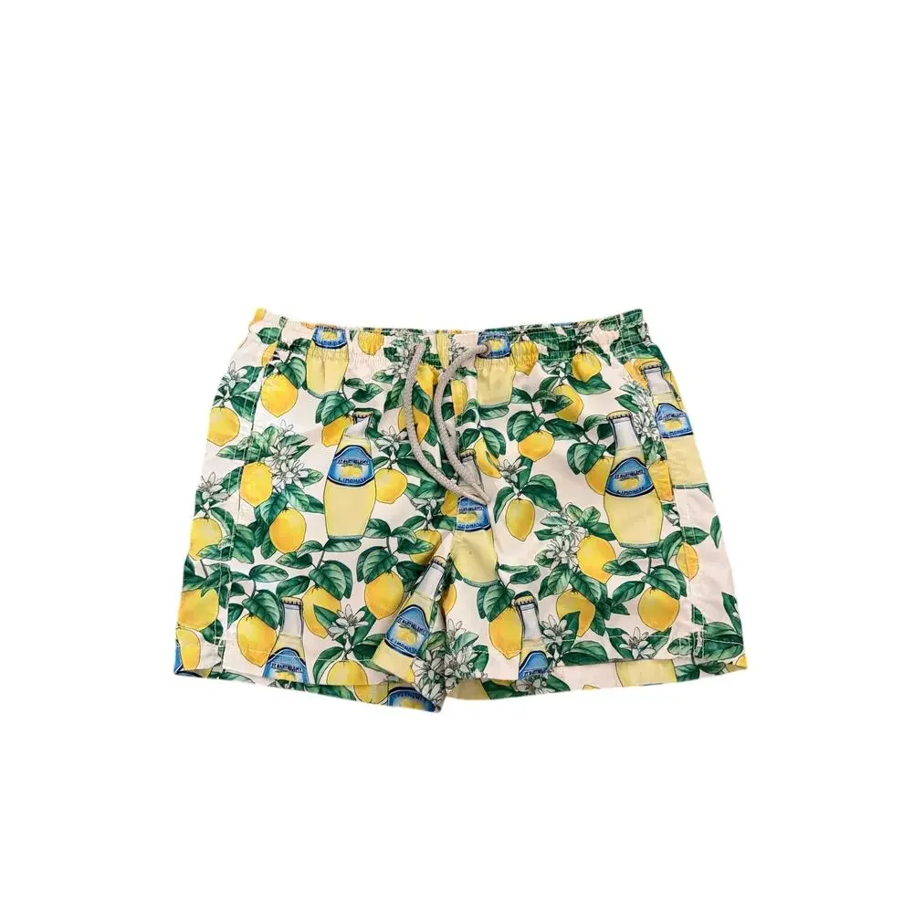 MC2 boys Saint Barth citrus limonata swim trunks sz 8